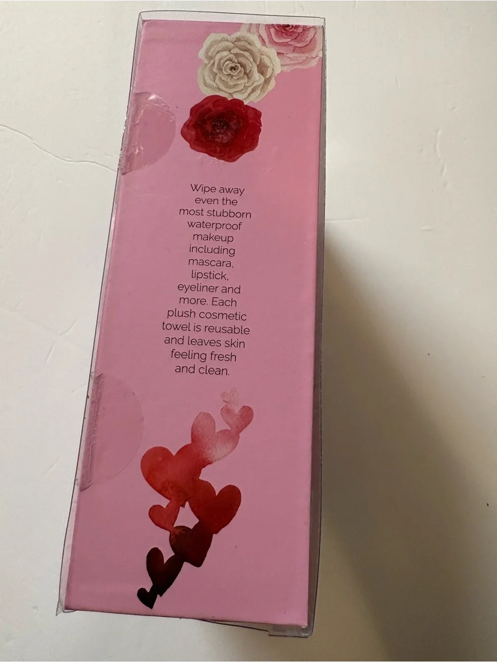 Makeup Remover Towels - Assorted Pink & Red Set